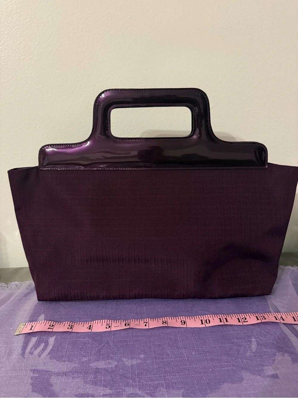 Estee Lauder Deep Purple Large Tote Weekender Overnight Travel Bag